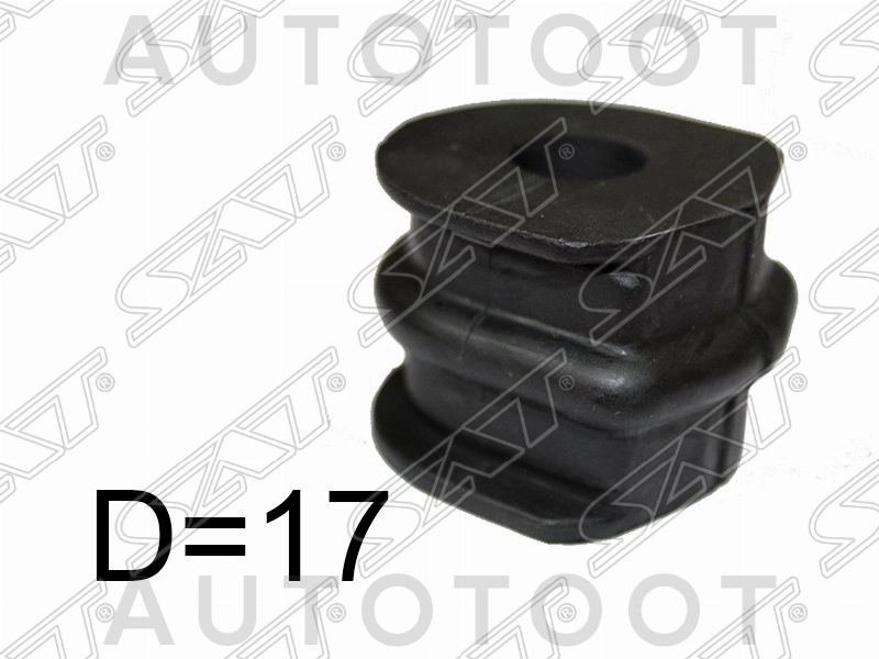 Втулка заднего стабилизатора d=17mm -JRS0013 Just Drive для NISSAN X-TRAIL