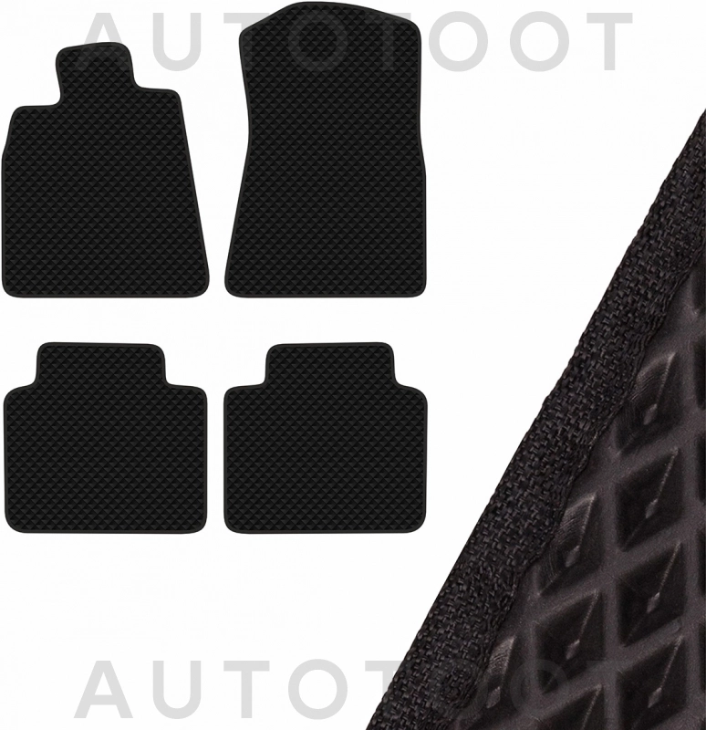 Коврик салона 4 штуки EVA Черный -  для LEXUS GS300