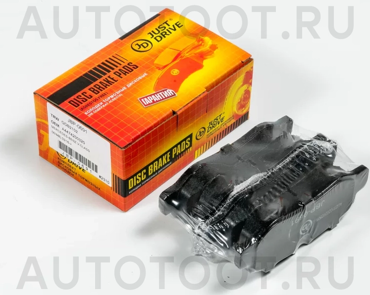 Колодки тормозные дисковые задние GDB2102 - Артикул JBP0691 - Производитель Just Drive - Фото, Отзывы, Цены