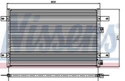 Радиатор кондиционера -1045310SX Stellox для FORD GALAXY, VOLKSWAGEN SHARAN
