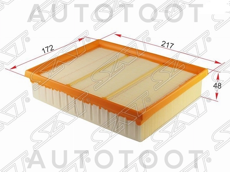 Фильтр воздушный -STA2660940004 Sat для MERCEDES A-CLASS, MERCEDES B-CLASS