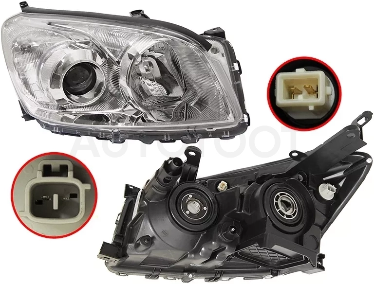 Фара Toyota RAV4 (XA30) 08-13 (Справа/ Галоген/ Ручная регулировка) - Артикул 20B741052B - Производитель Tyc - Фото, Отзывы, Цены