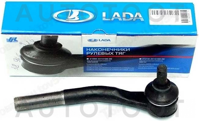 Наконечник рулевой наружный левый -KT032289 Kraft для LADA (ВАЗ) 2108, LADA (ВАЗ) 2109, LADA (ВАЗ) 21099, LADA (ВАЗ) 2113, LADA (ВАЗ) 2114, LADA (ВАЗ) 2115