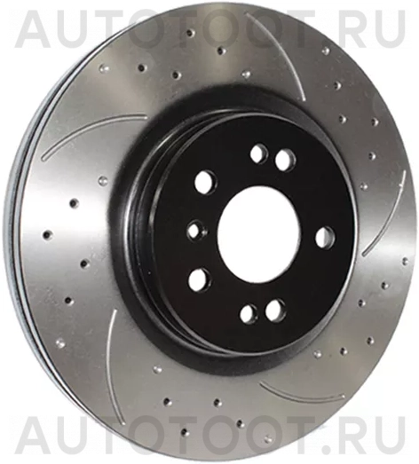 Комплект дисков тормозных передний перфорированные MERCEDES W164 - Артикул STA1644210412PF - Производитель Sat - Фото, Отзывы, Цены
