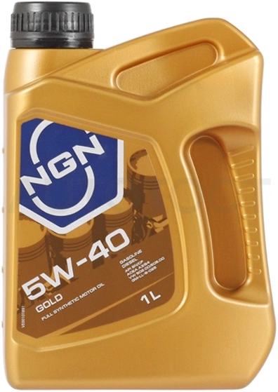 Масло моторное синтетическое NGN 5W-40 GOLD SN/CF 1л