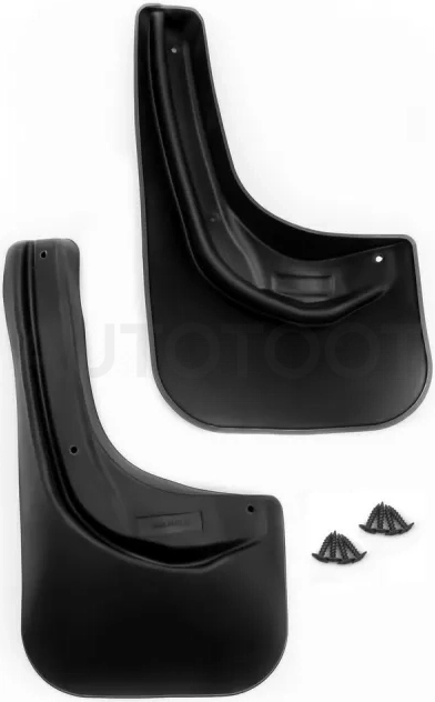 Брызговики передние CHEVROLET Cruze, 08/2009-2012, 2 шт. (standart) / Шевроле Круз