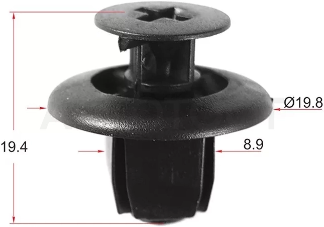 Клипса TOYOTA/LEXUS (Продажа по 10шт) - Артикул STKJ1393 - Производитель Sat - Фото, Отзывы, Цены