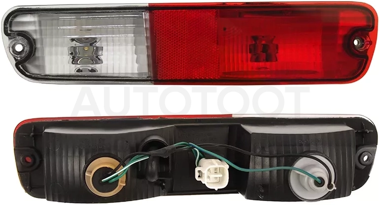 Фонарь в задний бампер Mitsubishi Pajero 02-06 (Слева)
