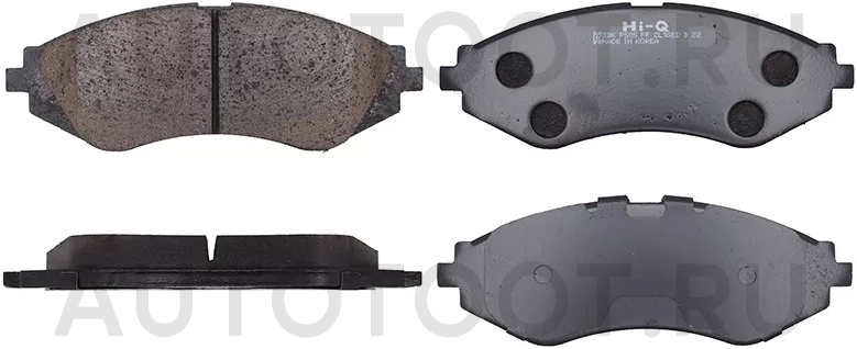 Колодки тормозные (Спереди/ Колесо R14) Chevrolet Aveo 02- / Lacetti 04-13 - Артикул SP1077 - Производитель Sangsin - Фото, Отзывы, Цены