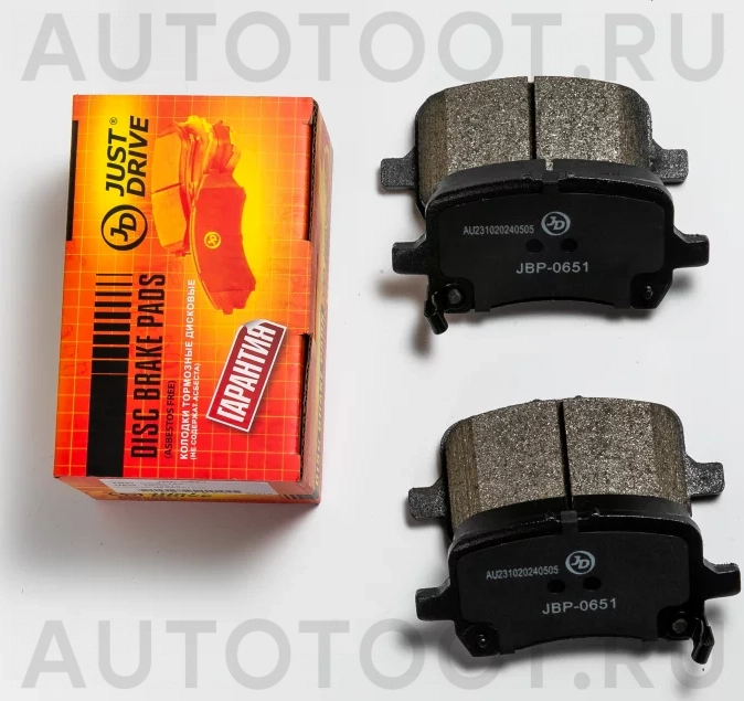 Колодки тормозные дисковые передние GDB1755 - Артикул JBP0651 - Производитель Just Drive - Фото, Отзывы, Цены