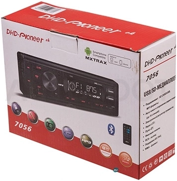 Pioneer Автомагнитола Pioneer.ok 7056 с Bluetooth - Артикул 7056PIONEEROK - Производитель Pioneer - Фото, Отзывы, Цены