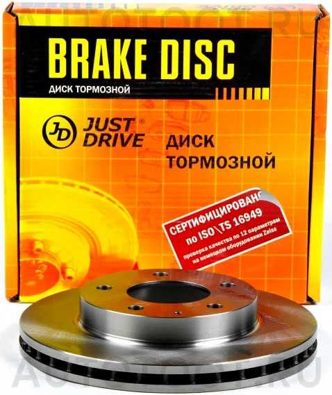 Диск тормозной передний DF2704 (258x24) 5 отв - Артикул JBD0059 - Производитель Just Drive - Фото, Отзывы, Цены