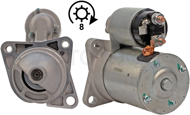 Стартер Z=8 -DSB002 Dashi для KIA RIO