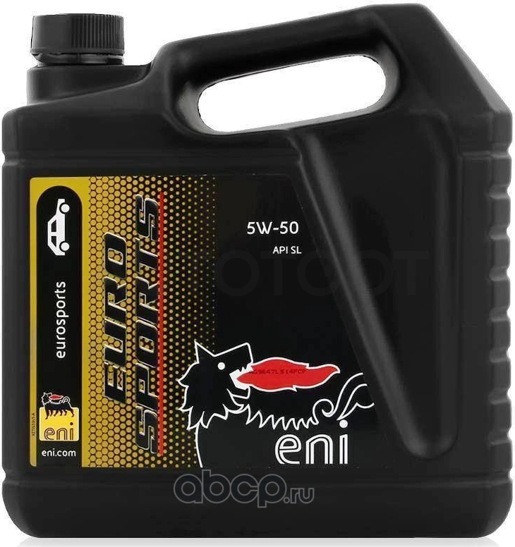 5W-50 ENI Eurosports SL 4л. масло моторное синтетика - Артикул ENI5W50EUROSPORT4 - Производитель ENI - Фото, Отзывы, Цены