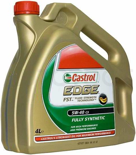 Масло моторное синтетическое CASTROL Edge Titanium FST 5W-40 С3 4л