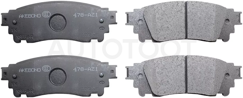 Колодки тормозные (Сзади) Toyota C-HR 16-19 / Harrier (XU60) 13-17 / Lexus NX 14-21 / RC 14- / Toyota Alphard (H30) 15-18