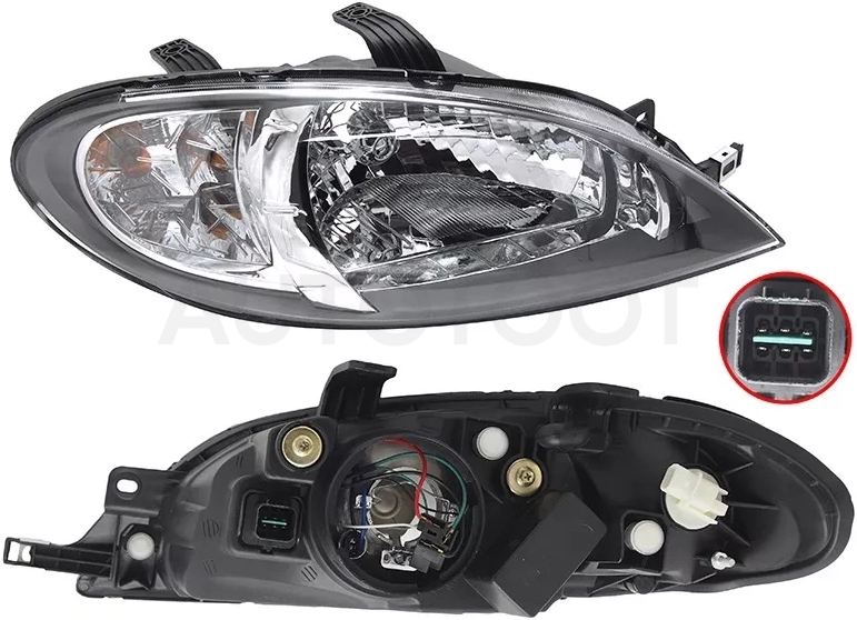 Фара Chevrolet Lacetti 04-13 / Daewoo Gentra 13-15 / Ravon Gentra 15-18 (Справа/ под электрокорректор/ 5D HBK)