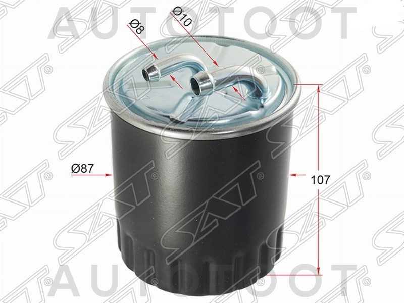Фильтр топливный дизель -KF5229 Zekkert для MERCEDES E-CLASS, MERCEDES SPRINTER, MERCEDES ML-CLASS, MERCEDES C-CLASS