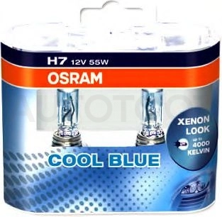 Лампа H7 комплект 2шт 55W/12V PX26D COOL BLUE INTENSE (next generation) 5000К