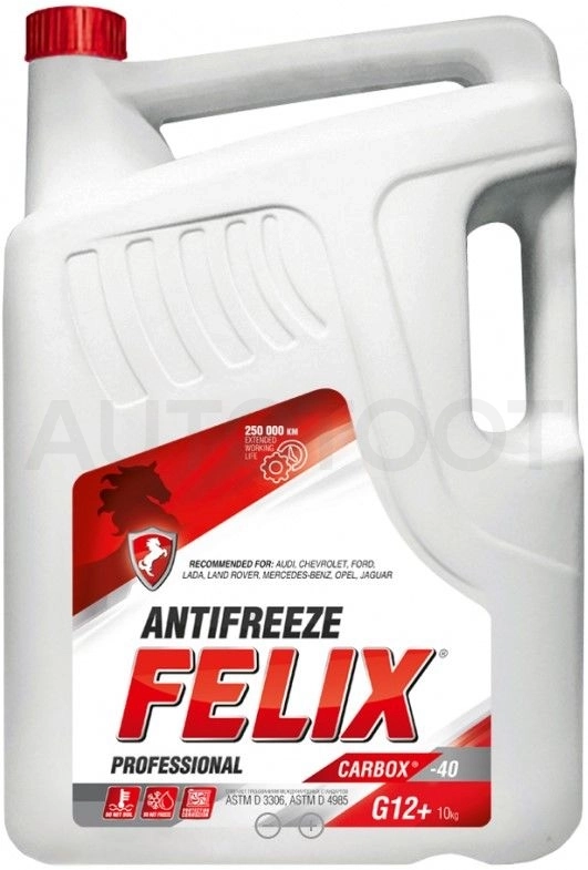 Антифриз FELIX красный готовый 10л