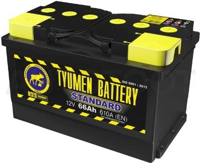 Аккумулятор TYUMEN BATTERY 66Ah 610A прямая полярность (+-)