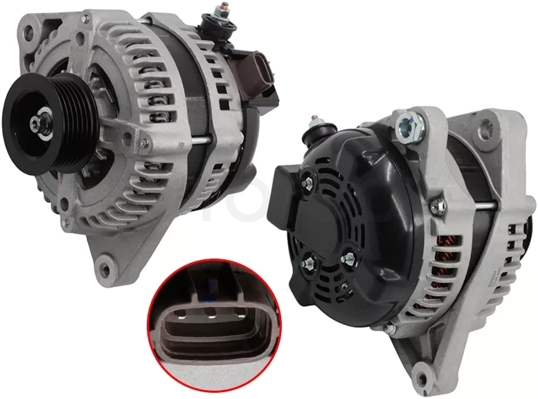 Генератор TOYOTA CAMRY 3.0 01-03/HIGHLANDER 3.0 00-03/LEXUS RX300 3.0 99-03 1MZFE 12V 130A