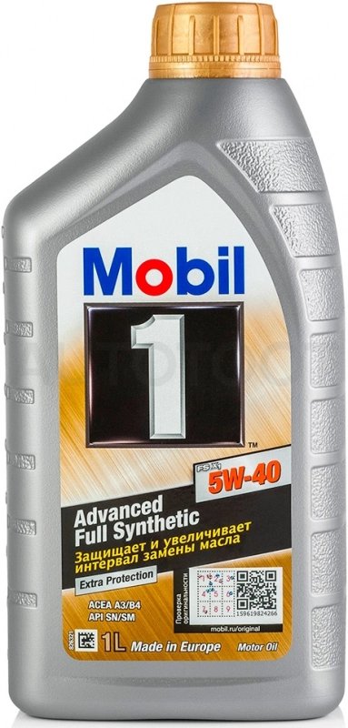 5W-40 Масло моторное синтетическое "Mobil 1 FS x1 ", 1л - Артикул 153266 - Производитель Mobil - Фото, Отзывы, Цены