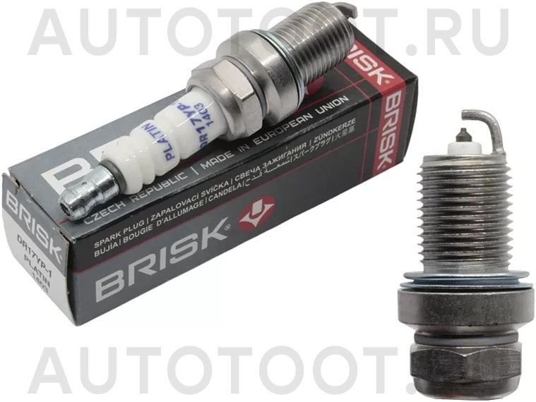 Свеча зажигания RB20,RB25,VQ20,VQ25,VQ30,SR18 - Артикул DR17YP1 - Производитель Brisk - Фото, Отзывы, Цены