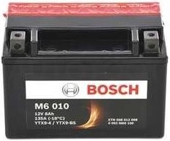 Аккумулятор BOSCH 8Ah 135A прямая полярность(+-)