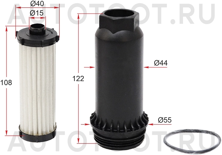 Фильтр АКПП 1.6/2.0 -ST1589089 Sat для FORD FOCUS, MITSUBISHI LANCER, MITSUBISHI OUTLANDER, FORD C-MAX, FORD GALAXY, FORD KUGA, FORD MONDEO, FORD S-MAX, VOLVO S40, VOLVO S60, VOLVO V70, VOLVO XC60