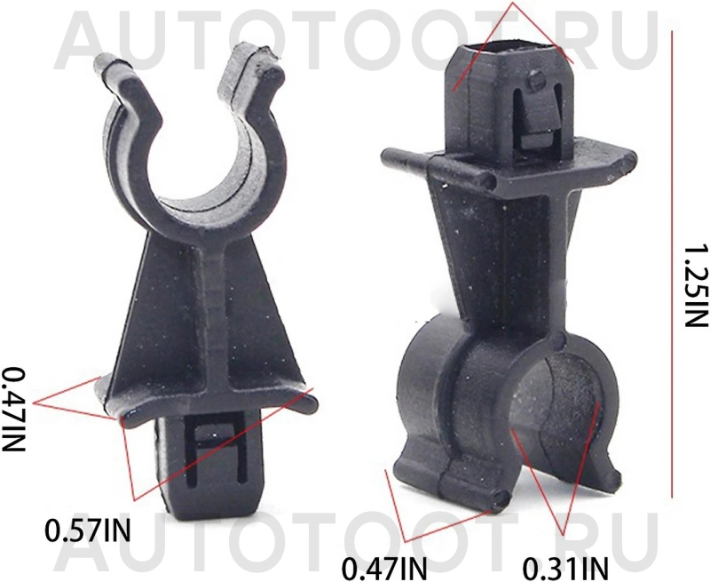 Клипса держателя капота -65722EB300 Nissan для NISSAN QASHQAI, NISSAN NAVARA, NISSAN PATHFINDER