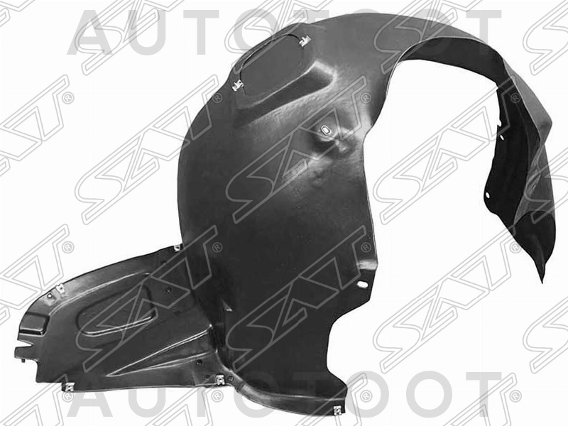Подкрылок передний правый -5JA809958 Vag для SKODA RAPID