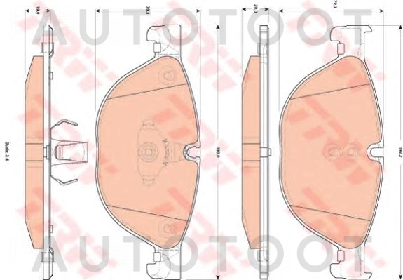 Колодки тормозные передние -000355BSX Stellox для BMW 5SERIES