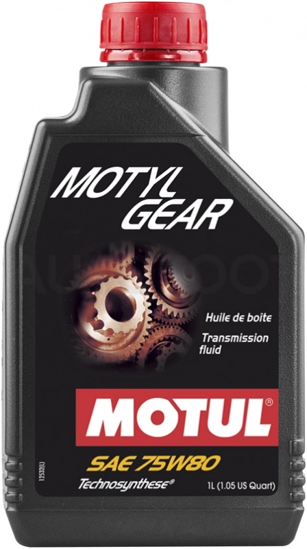 75W-80 Масло трансмиссионное полусинтетическое "MOTYLGEAR 75W-80", 1л