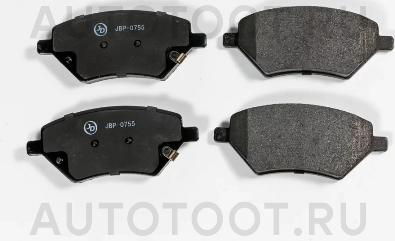 Колодки тормозные дисковые передние - Артикул JBP0755 - Производитель Just Drive - Фото, Отзывы, Цены