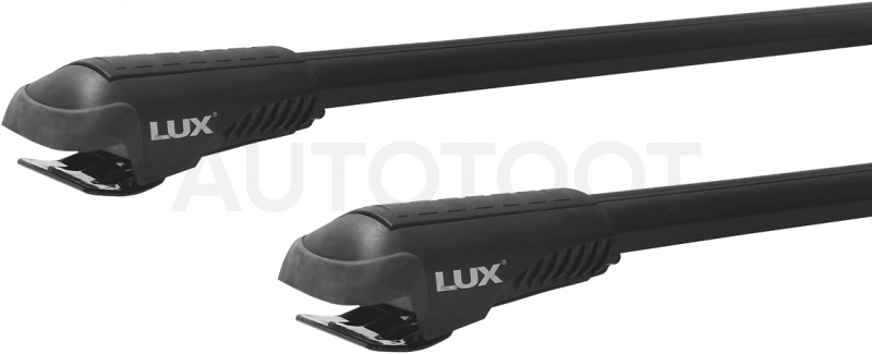 Багажная система LUX ХАНТЕР L45-B черная для автомобилей с рейлингами - Артикул 791873 - Производитель Lux - Фото, Отзывы, Цены