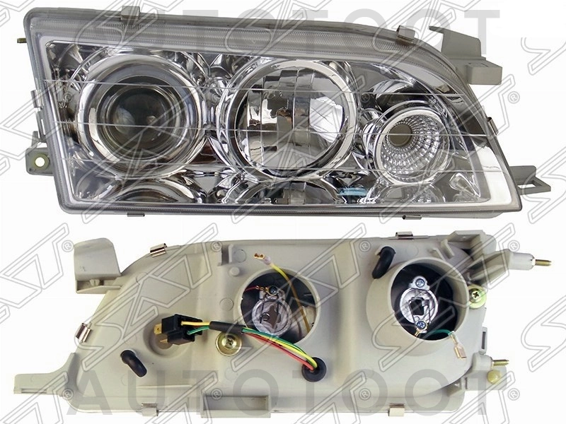 Фара правая хрусталь, линза -ST2121142DR Sat для TOYOTA COROLLA