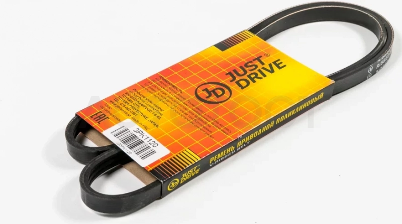 Ремень поликлиновый JD - Артикул 3PK1120 - Производитель Just Drive - Фото, Отзывы, Цены