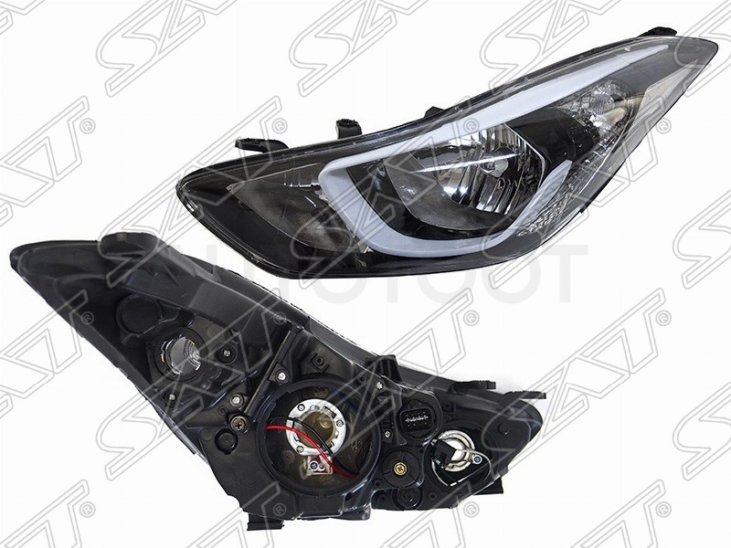 Фара левая -ST2211181L Sat для HYUNDAI ELANTRA