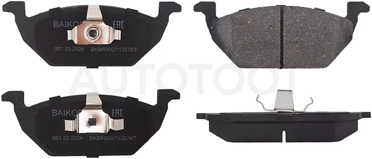 Колодки тормозные (Спереди) Audi A3 96-13 / Skoda Octavia 96-13 / Rapid 12-20 / Volkswagen Golf 97-17 / Jetta 98- / Polo 01-20 / Audi A1 10-18 / A2 99-05 / S3 96-12 / Jetta VA3 19- / SEAT Altea 04-15 / Cordoba 03-06 / Ibiza 02-15 / Leon 98-12 / Skoda Citi