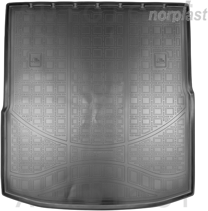 Коврик в багажник NORPLAST, черный, полиуретан, универсал -  для HYUNDAI i40