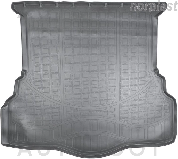 Коврик в багажник NORPLAST, черный, полиуретан -  для FORD MONDEO