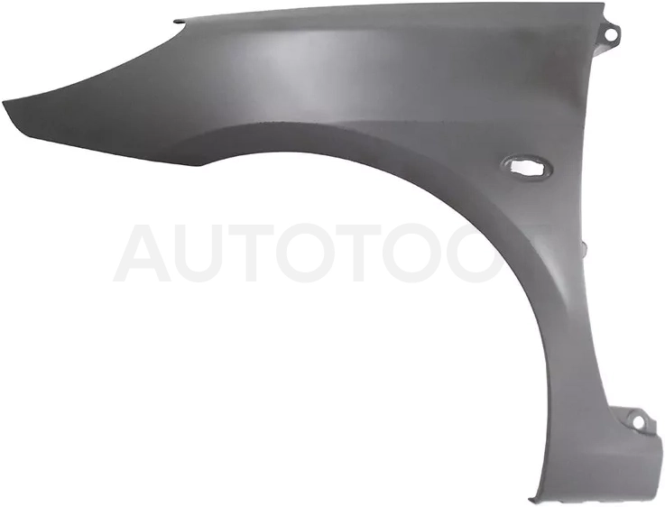 Крыло переднее Peugeot 307 05-08 (Слева/ Под поворот(ы)/ пластик)