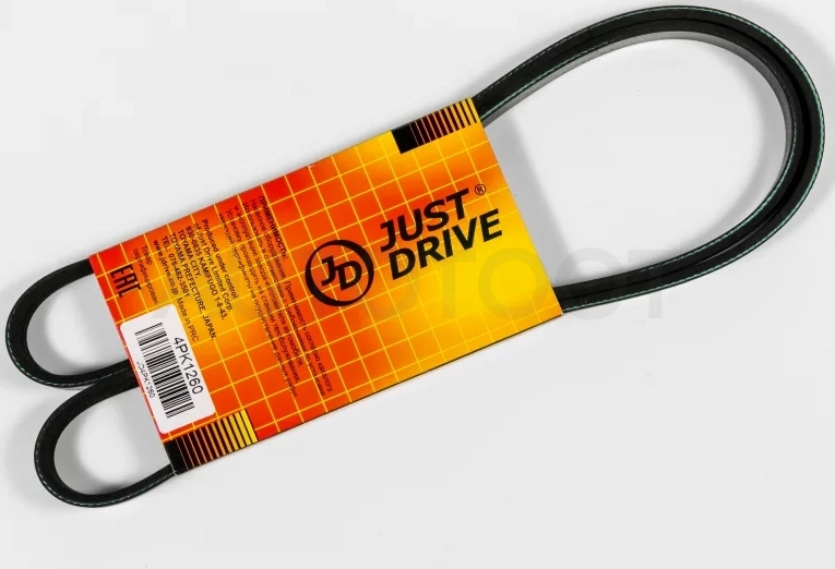 Ремень поликлиновый JD - Артикул 4PK1260 - Производитель Just Drive - Фото, Отзывы, Цены