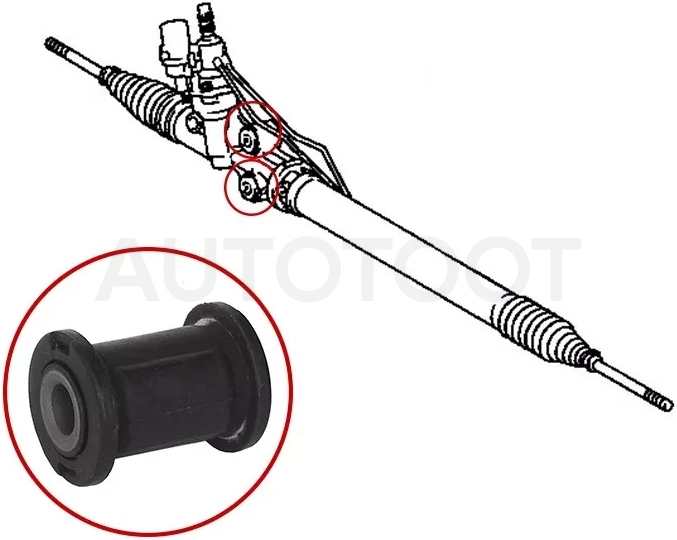 Сайлентблок рулевой рейки Toyota Mark II (X90) 92-96 / Chaser 92-96 - Артикул ST4425022320B - Производитель Sat - Фото, Отзывы, Цены