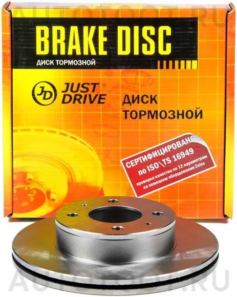 Диск тормозной передний - Артикул JBD0175 - Производитель Just Drive - Фото, Отзывы, Цены
