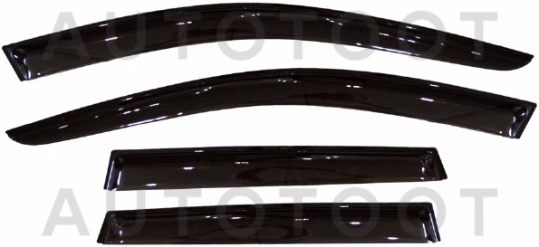 Ветровики, комплект 4 шт. -  для NISSAN WINGROAD, NISSAN AD