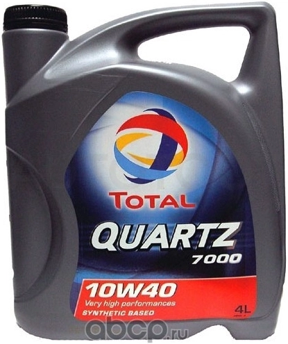 Масло моторное полусинтетическое TOTAL QUARTZ 7000, 4л - Артикул 10200501 - Производитель TOTAL - Фото, Отзывы, Цены