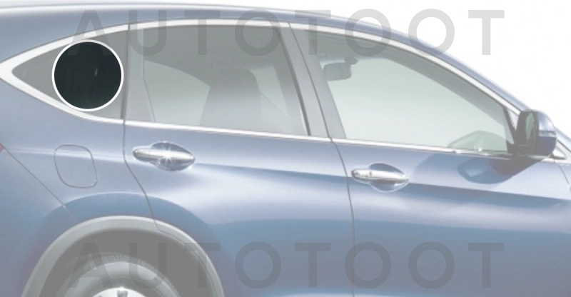 Стекло багажника боковое заднее правое -  для HONDA CR-V