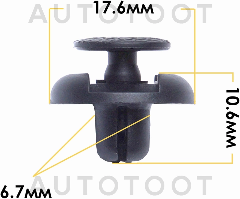 Клипса 53879-60010 -KJ505 Masuma для TOYOTA LAND CRUISER